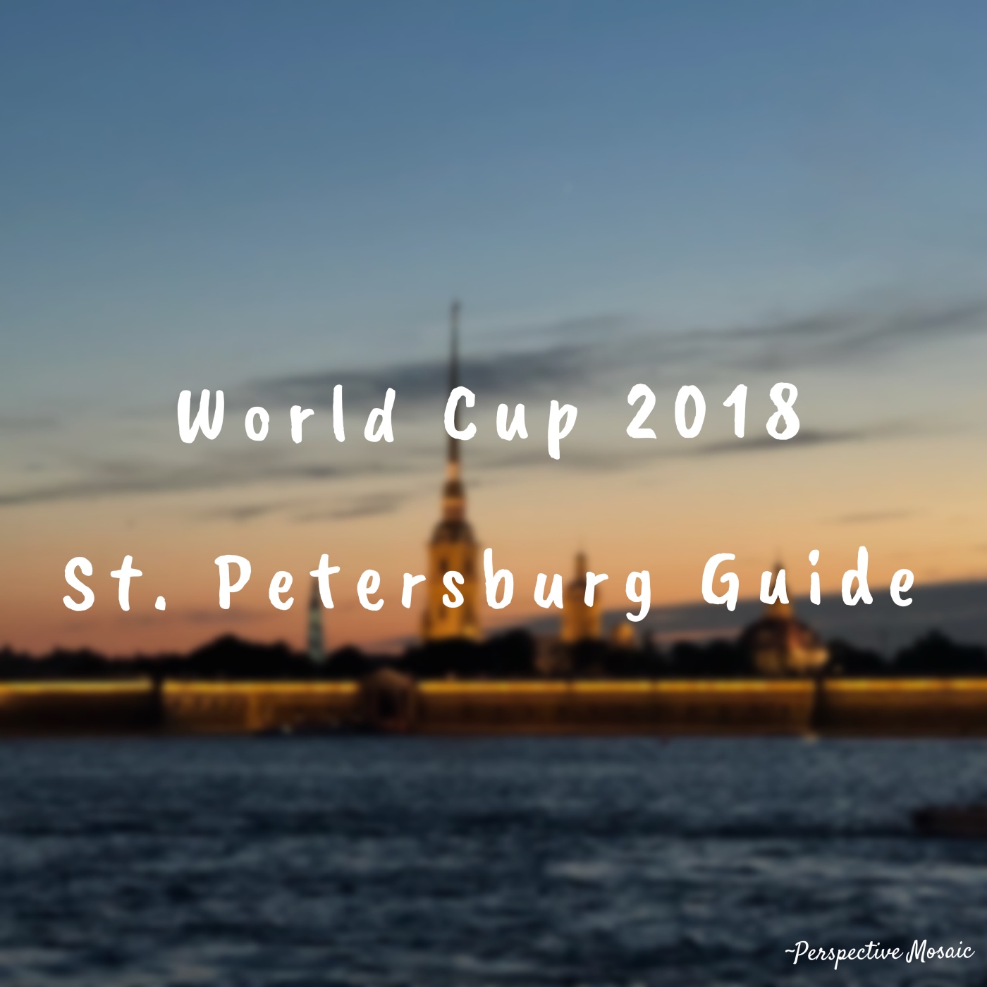 FIFA World Cup 2018 St Petersburg Russia